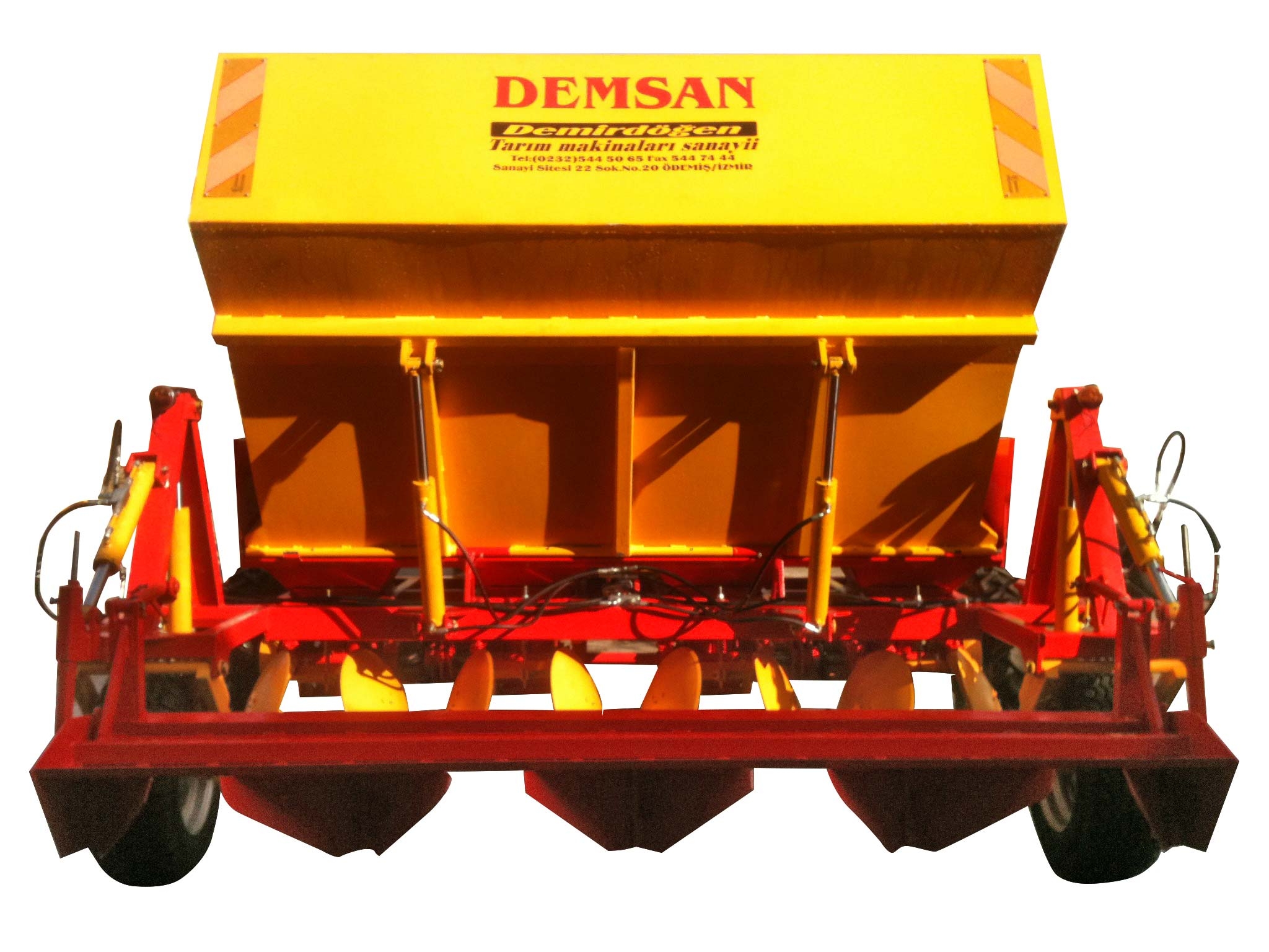 PD4 Süper Otomatik Dört Sıralı Patates Dikim Makinası (Çekili Tip)