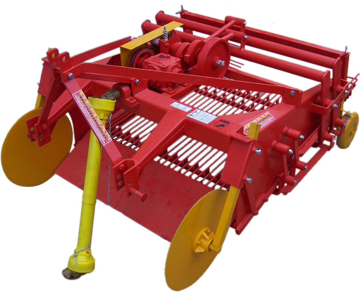 PS2 Ce İki Sıralı Kompe Elekli Patates Söküm Makinası