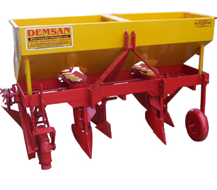 PD2 Manuel İki Sıralı Patates Dikim Makinası