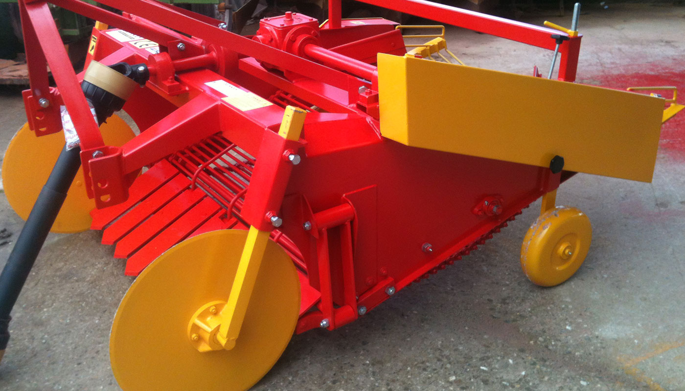 PS2 P - Two Rows Potato Harvester With Complete Pallet System